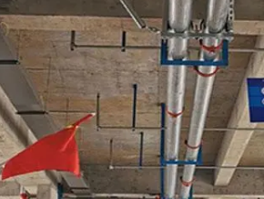 叠彩管廊支架的安装方法